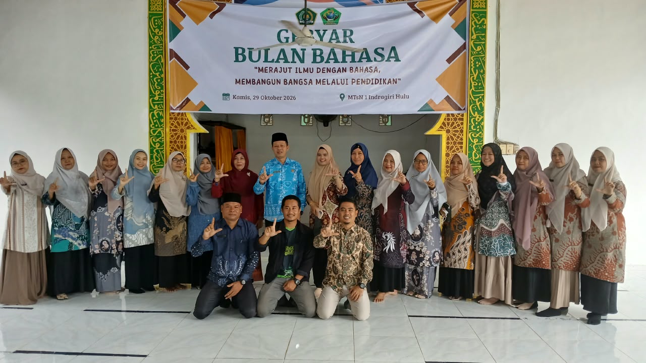MTsN 1 Indragiri Hulu Gelar Lomba Bulan Bahasa 2026, Tingkatkan Minat dan Bakat Siswa